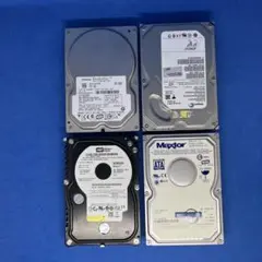 小容量HDD 4台 セット