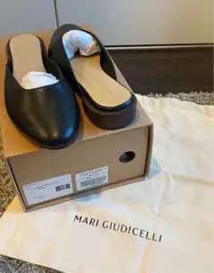 MARI GIUDICELLI ブラック ミュール 38