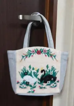 未使用品【フェイラー】スワンレイク トートバッグ