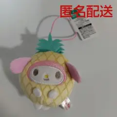 サンリオキャラクターズ　フルーツきぐるみマスコット　マイメロディ