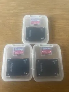 128GB MicroSDカード 3個セット　新品未使用