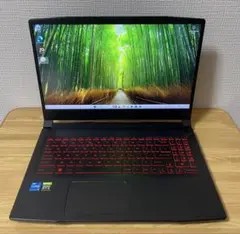 MSI ゲーミングノート I5, RTX3050, 画面144Hz,