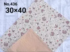 ◆値下げ◆ 436 ランチョンマット アニマル柄 ベージュ ドット ナフキン