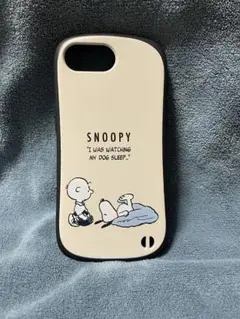 スヌーピー iPhone16e　ケース　スリーピング