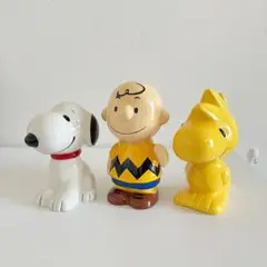 !!!最終お値下げ!!!【PEANUTS】貯金箱/置き物 3点セット