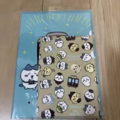 ちいかわ　阪急電車なクリアファイル