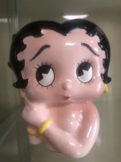 ③【ベティブープ ソフトエンビ 貯金箱】 ベティちゃん 貯金箱