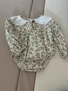 韓国　花柄ロンパース 66サイズ　jenny vely