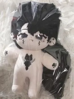 20cm 黒髪 男の子 かわいい 無属性 ぬいぐるみ 無ぬい + おまけ付き