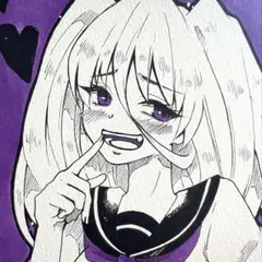 オリジナル アナログ イラスト 手描き