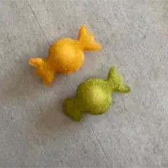 キャンディ型マグネット オレンジ グリーン