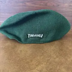 Thrasher グリーン ハンチング帽