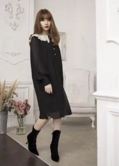 Herlipto RomanticVolumeSleeveMidiDress