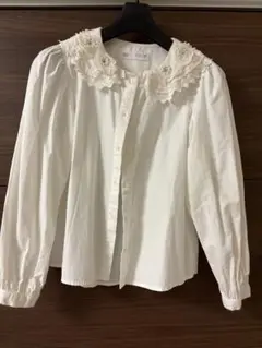 値下げ！ZARA ホワイト 長袖シャツ 140