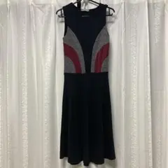ノースリーブ アシンメトリーワンピース