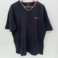 8.6◎S428P◎ラルフローレン◎Tシャツ◎鹿の子◎ネイビー◎L