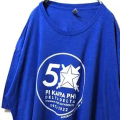 ネクストレベルトゥルーマン州立大学パイカッパファイ Tシャツブルー青3XL古着