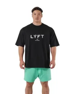 LYFT/リフト LÝFTロゴビックTシャツ ブラック