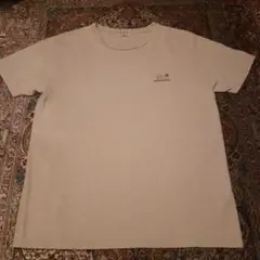 TES ベージュ Tシャツ Lサイズ