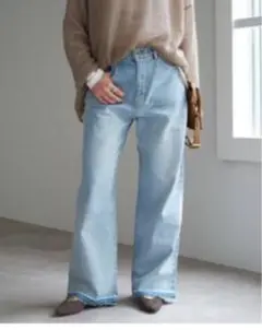 SpickandSpan 5 1/2LOOSE-STRAIGHT DENIM36