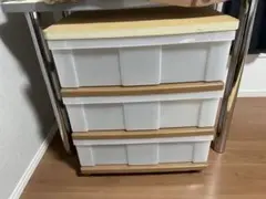 収納　衣装　ケース　３段