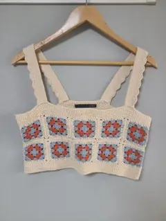 【美品】Heather　ヘザー　ニット　ビスチェ