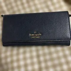 お値下げしました　Kate Spade ニューヨーク　ネイビー 長財布