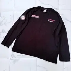 NISSAN ニッサン NISMO ニスモ ロゴ プリント Tシャツ ロンT