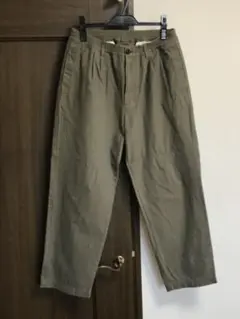美品【Still by hand】2タック テーパードパンツ