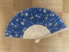 花柄の扇子