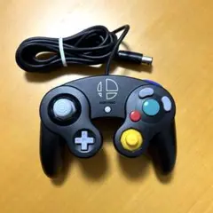 ニンテンドーゲームキューブコントローラー　GCコン　スマブラブラック