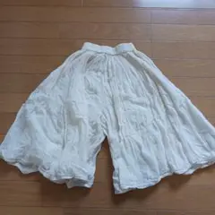 キッズ　ガウチョパンツ　綿100