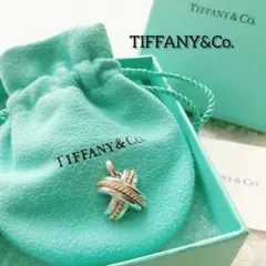 美品⭐TIFFANYu0026Co. ティファニー ネックレストップ クロスチェーン