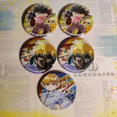 爆走兄弟レッツ＆ゴー！！WGP 缶バッジ 5個セット