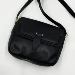 ✨美品✨グッチ ショルダーバッグ フラップ ベルト インターロッキング GG 黒