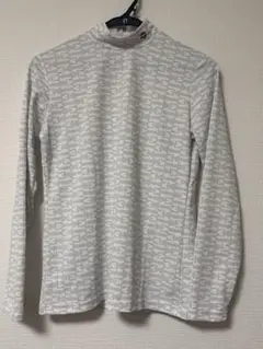 Taylor Made テーラーメイド モノグラムモックネックシャツ 長袖 M