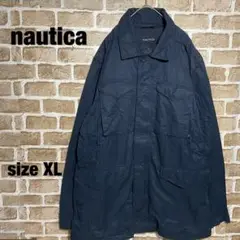 【希少デザイン】ノーティカ nautica ワークジャケット 袖ポケット オイル