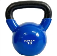 ケトルベル 18kg ビニールコーティング 握りやすいグリップ 二重梱包ダンベル