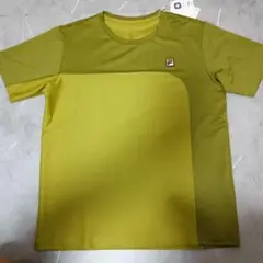 新品未使用タグ付き　FILA 半袖 Tシャツ Lサイズ イエロー