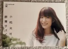 小松未可子 群青サバイバル ブロマイド クリアファイル