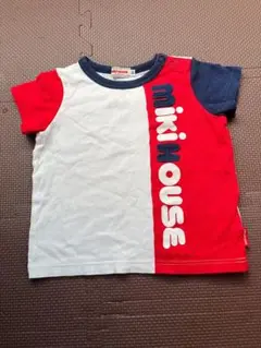 ミキハウス ロゴTシャツ 80