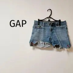 02133 GAP BOOT CUT デニムショートパンツ