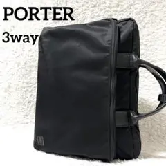 ✨大人気✨PORTER タイム 3way ビジネスバッグ リュック A4収納可能