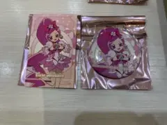 ラフォーレ原宿　ハートキャッチプリキュア　ブロッサム　ステッカー　缶バッジ