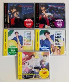 【新品未開封】新浜レオン 5形態 炎のkiss/FunFunFun 5枚セット