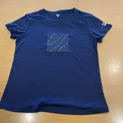 FILA ネイビー Tシャツ Nikeロゴ入り