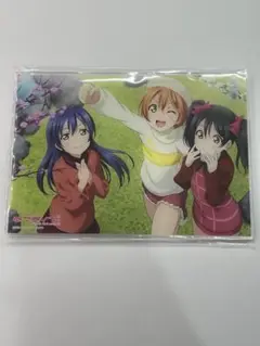 くじ引き堂　ラブライブ！　ビッグアクリルプレートA賞　園田海未　星空凛　矢澤にこ