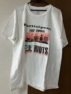 新品未使用　メンズ　白Tシャツ　サイズＬ