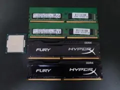Core i7-6700、DDR4メモリ8G＊4枚セット