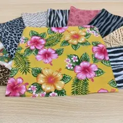 ★C210★ カットクロス/プリント生地/国産/25cm×25cm/10点